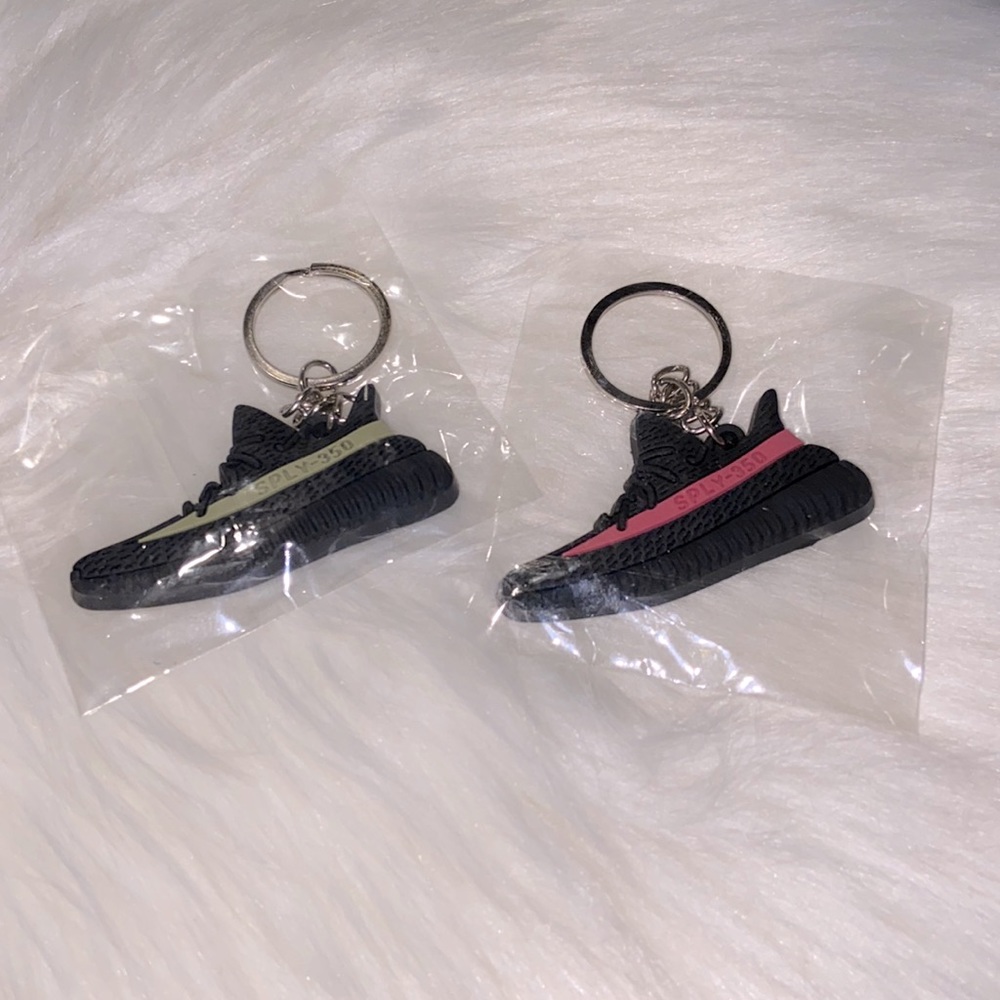 Two Sneaker Key Chains